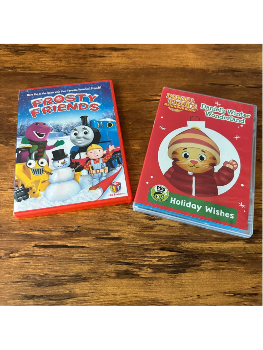 Kids Christmas Winter DVD Bundle Frosty Friends Daniel Tiger 2 Disc